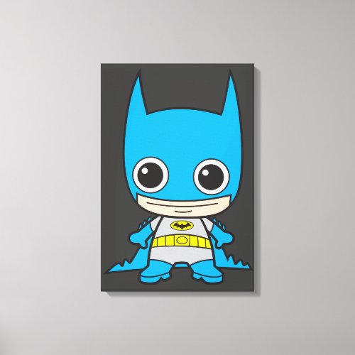 Mini Batman Canvas Print
