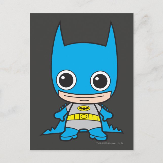 Mini Batman Postcard (Front)