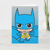 Mini Batman Running Card