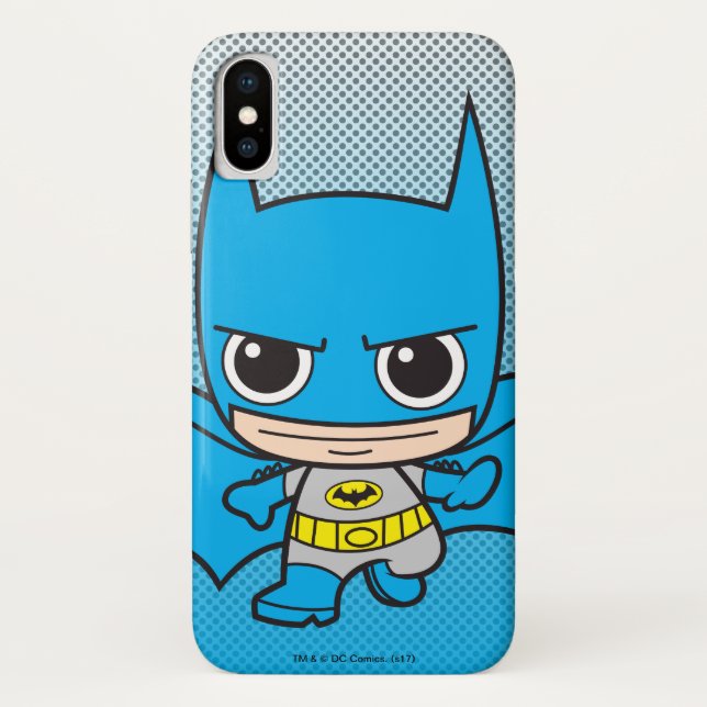 Mini Batman Running Case-Mate iPhone Case (Back)