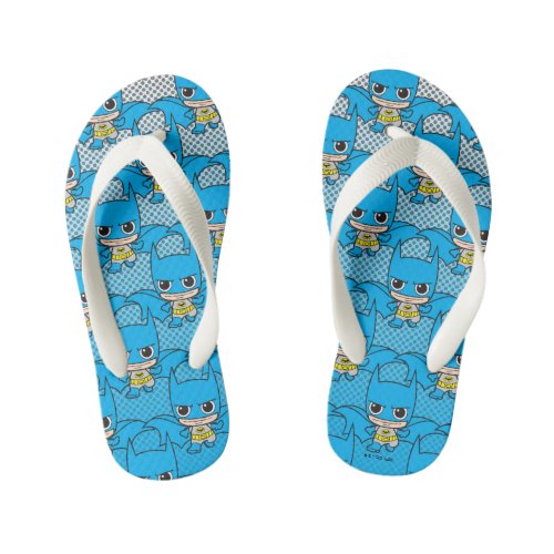 Mini Batman Running Kids Flip Flops