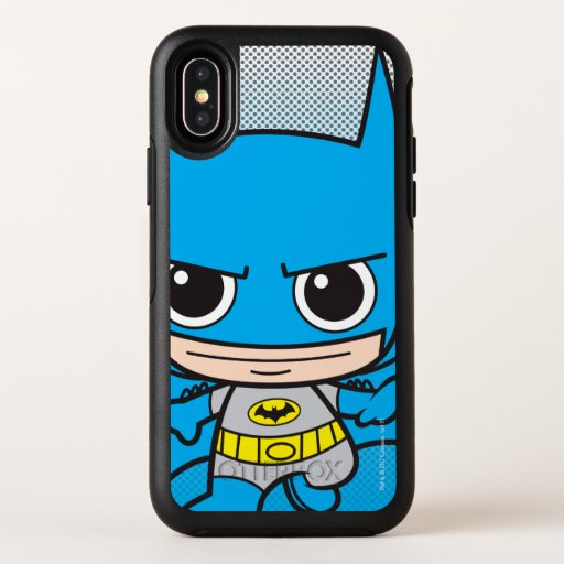 Mini Batman Running OtterBox Symmetry iPhone X Case