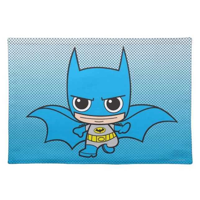 Mini Batman Running Placemat (Front)