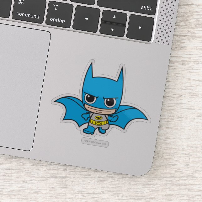 Mini Batman Running Sticker (Detail)