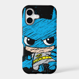 Mini Batman Sketch iPhone 17 Case