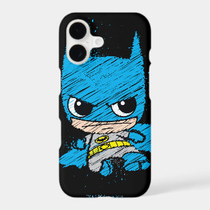 Mini Batman Sketch iPhone 17 Case