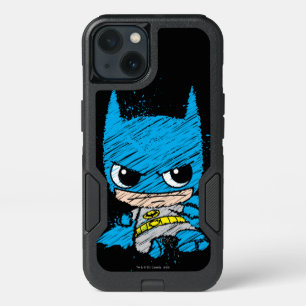 Mini Batman Sketch iPhone 13 Case