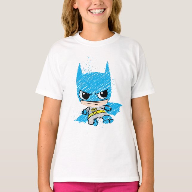 Mini Batman Sketch T-Shirt (Front)