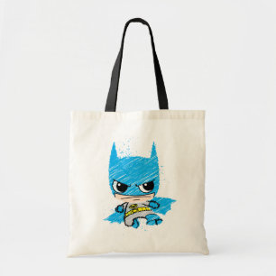 Mini Batman Sketch Tote Bag