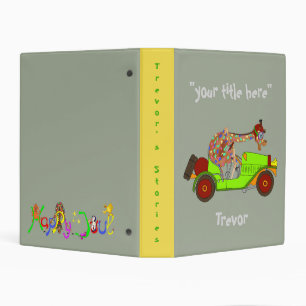 Mini Binder 1.5" x 7.5" x 9.25" - Rushing Rainbow