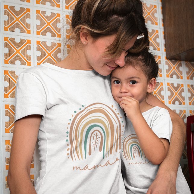  Mini Boho Rainbow and Pastel Design Baby T-Shirt (Creator Uploaded)