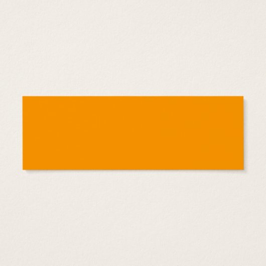 Mini Bookmark cards, yellow and orange pattern (Back)