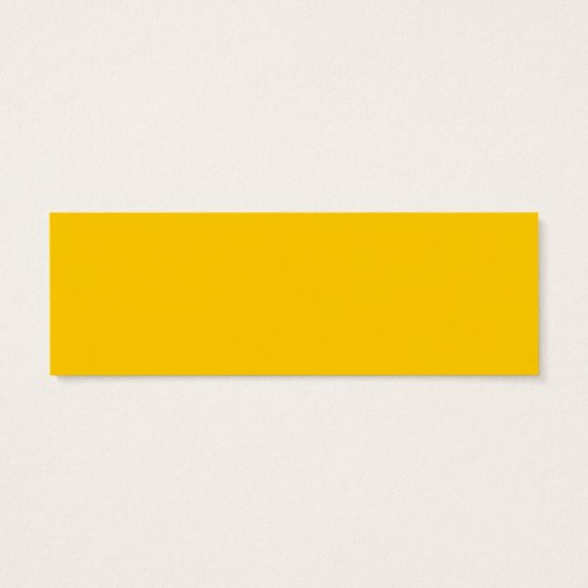 Mini Bookmark cards, yellow orange Sunny Sun (Back)