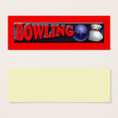 Mini Bookmarks (Front & Back)