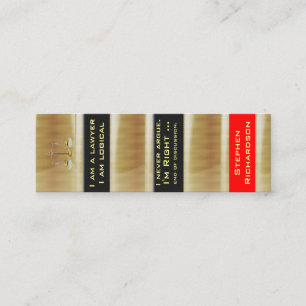 Mini Bookmarks Mini Business Card