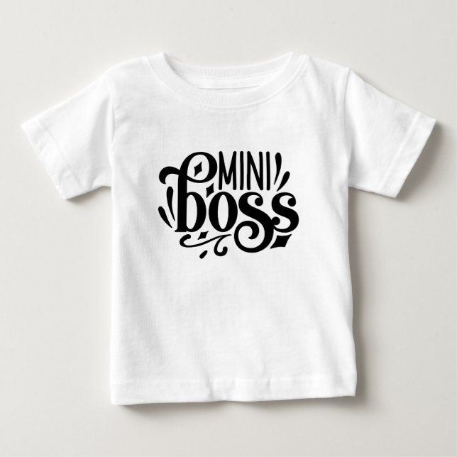 Mini Boss, baby boss Baby T-Shirt (Front)