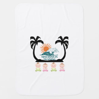 Mini Boss in Training – Baby Blanket#BabyBlanket Blanket