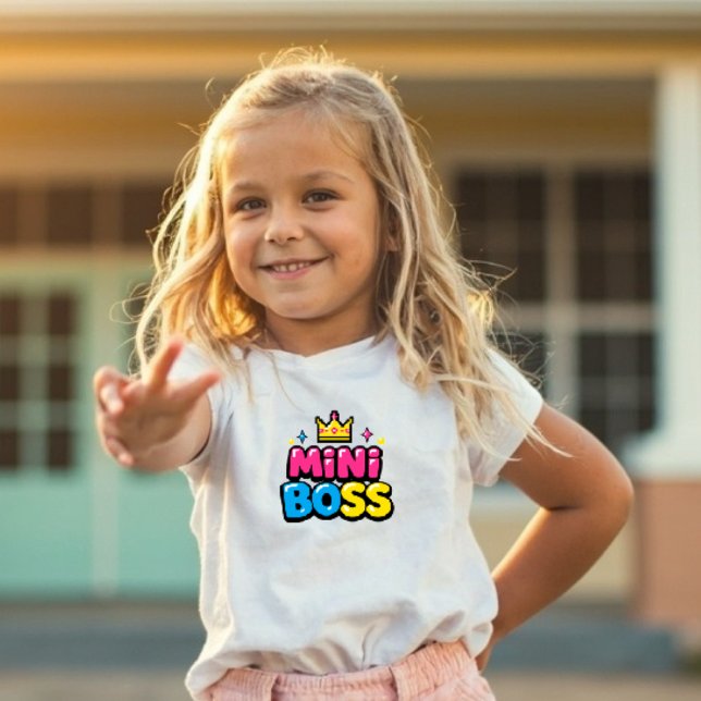Mini Boss Y2K Cute Kids Shirt (Creator Uploaded)