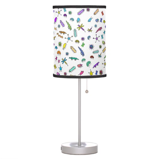 Mini Bugs and Mini Beasts Table Lamp (Left)