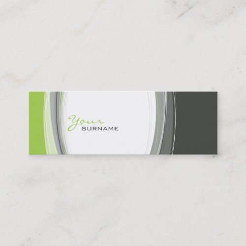 MINI BUSINESS CARD :: curves 7