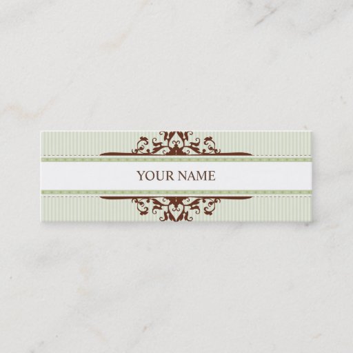Customizable MINI BUSINESS CARD :: divine 3