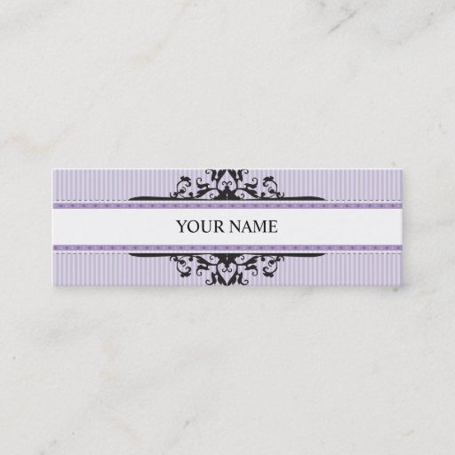Customizable MINI BUSINESS CARD :: divine 6