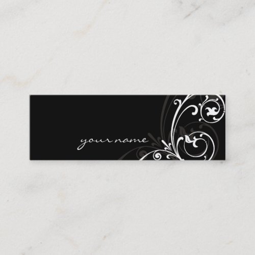 MINI BUSINESS CARD :: fabulously 6