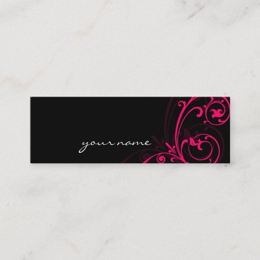 Customizable MINI BUSINESS CARD :: fabulously 7