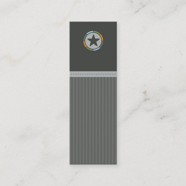 MINI BUSINESS CARD :: lonestar 1 (Front)