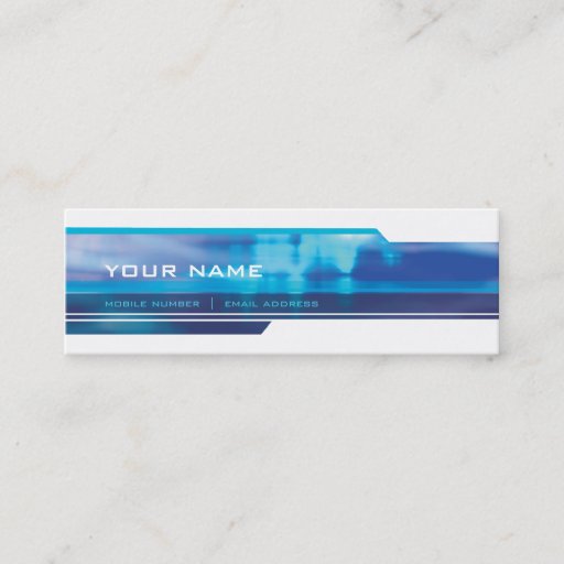 Customizable MINI BUSINESS CARD :: slick 3