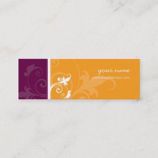 Customizable MINI BUSINESS CARD :: verve 2
