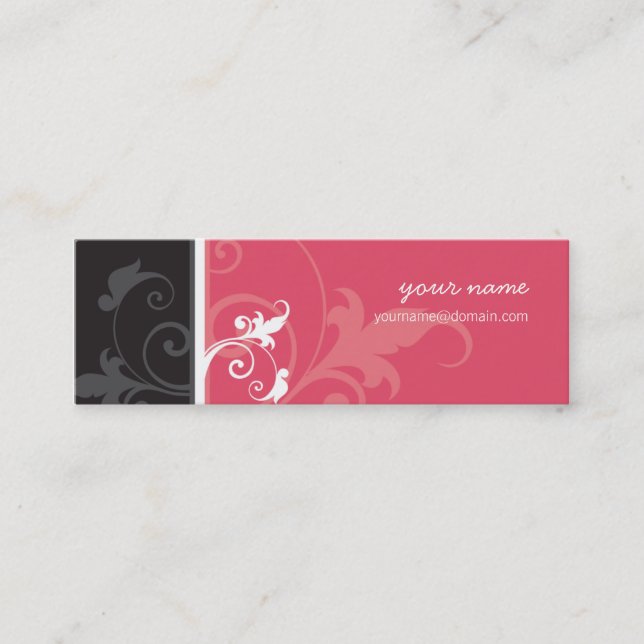 MINI BUSINESS CARD :: verve 6 (Front)