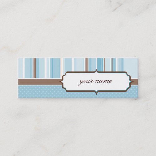 MINI BUSINESS CARD :: vintage 5