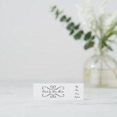 Mini Business Cards (Standing Front)