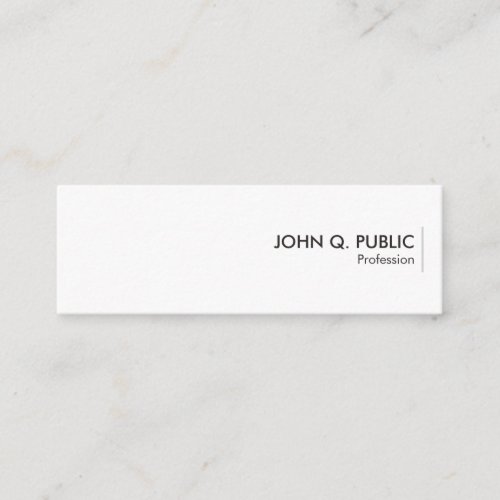 Mini Business Cards Minimalist Design Template