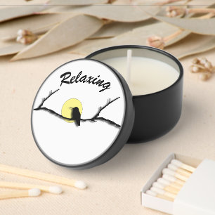 Mini Candle - Hummingbird and Sun Favors