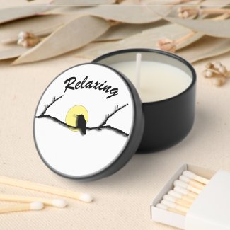 Mini Candle - Hummingbird and Sun Mini Candle Favors