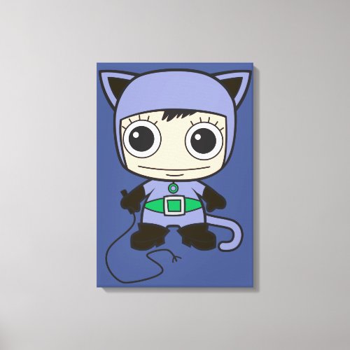 Mini Cat Woman Canvas Print