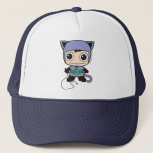 Mini Cat Woman Trucker Hat