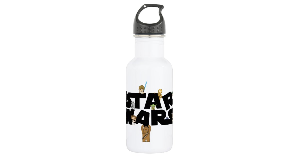 CUSTOM Star Wars Grogu Stainless Steel Water Bottle, Grogu Tumbler