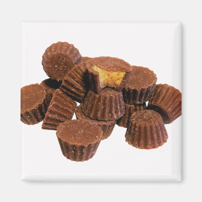 Mini Chocolate and Peanut Treats Magnet (Front)
