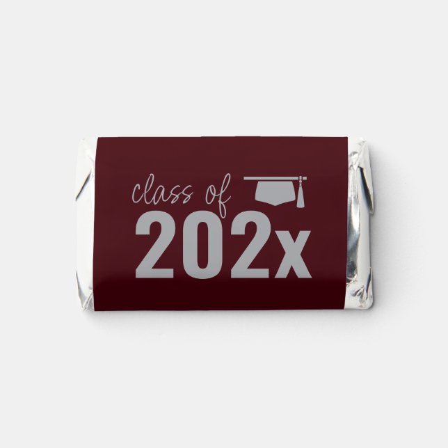 Mini Chocolate Graduation Party Favor (Front)