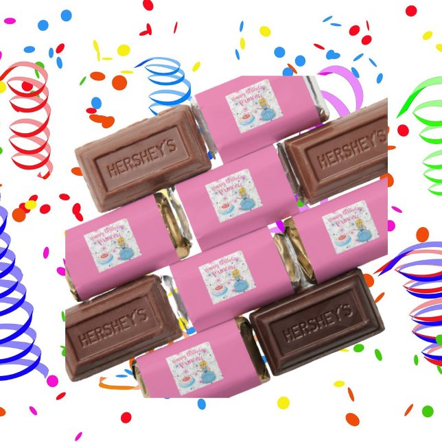 Mini Chocolates for Princesses Party Hershey's Miniatures (Creator Uploaded)