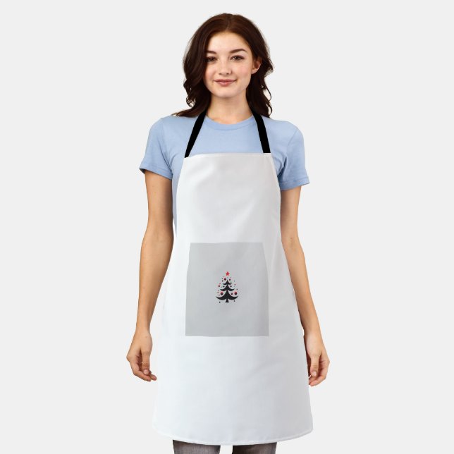 Mini Christmas Tree Apron (Worn)