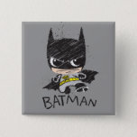 Mini Classic Batman Sketch Button