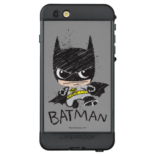 Mini Classic Batman Sketch LifeProof NÜÜD iPhone 6s Plus Case