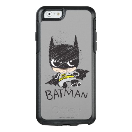 Mini Classic Batman Sketch Otterbox Iphone 6/6s Case