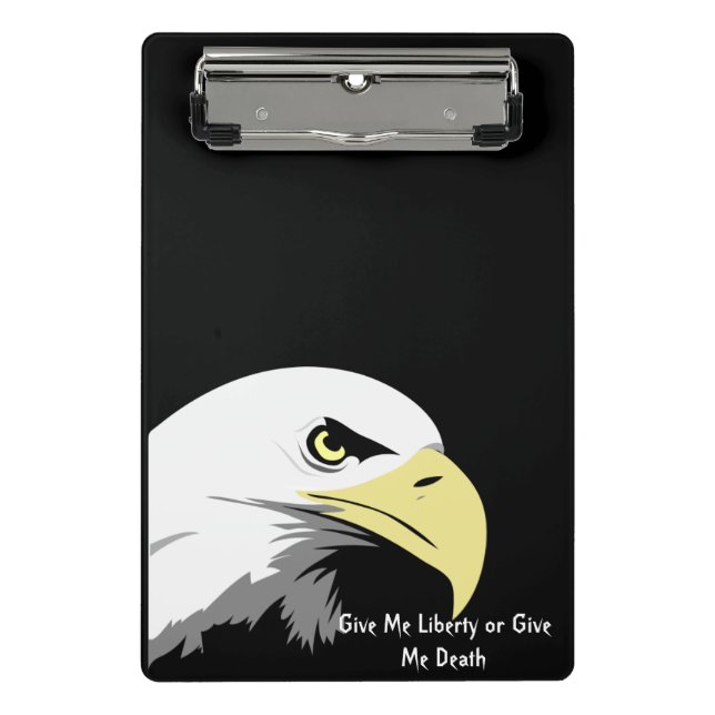Mini Clipboard Give Me Liberty (Front)