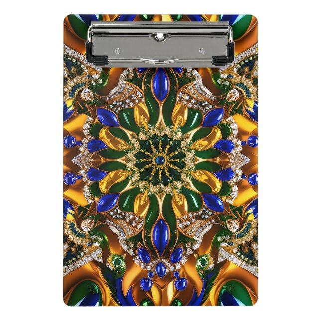 Mini clipboard with Brazil Colors (Front)