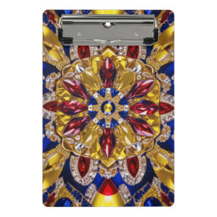 Mini clipboard with Colombia Colors